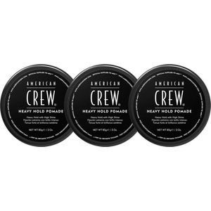 American Crew Pomade - Heavy Hold - 3x 85 gr