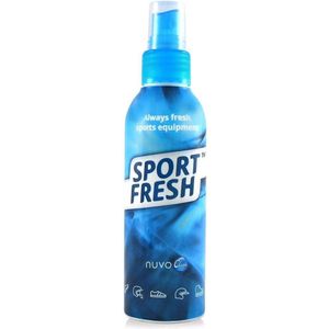 Nuvo Sportfresh probiotica antizweet spray voor schoenen, handschoenen, beschermers en helmen, 150ml.
