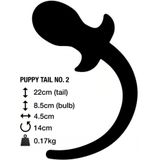 Buttplug met Puppytail No. 2