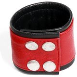 Polsband Rood / Zwart - M