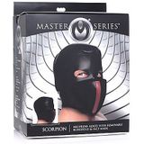 Masker Scorpion Hood With Removable Blindfold