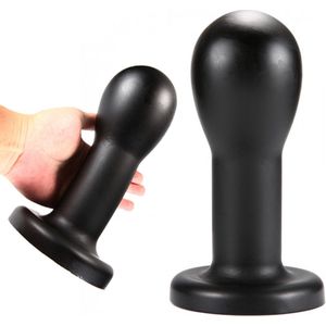 Lusty XXL Buttplug Conehead - 22 x 8 cm - Met Zuignap - Gemaakt van PVC - Anaalplug - Sex Toys - Anaal Toys