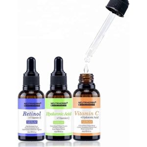 Vitamine C Serum Set - Retinol - Anti Age - Gezicht Verzorging - Hydraterende werking