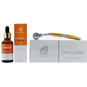 Dermarolling Titanium Dermaroller 1,5mm - Inclusief 360Care® Vitamine C Serum