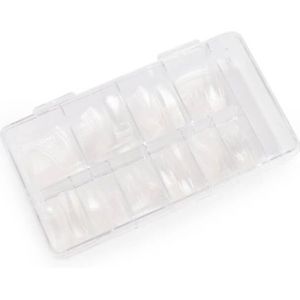 Cosmetics Zone Nagel tip box met tips Clear 120st