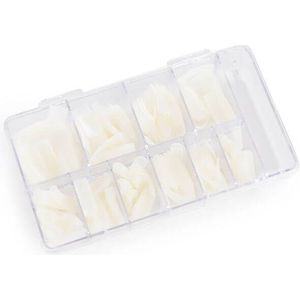 Cosmetics Zone Nagel Tip Box Met Tips Milk 120stuks