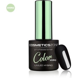 Cosmetics Zone Hypoallergene UV/LED Gellak Black Cat 033 - zwart - Glanzend - Gel nagellak