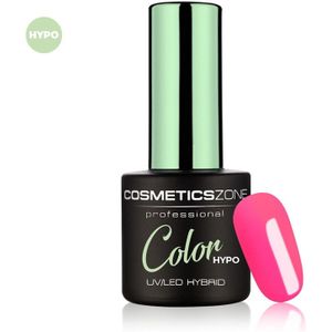 Cosmetics Zone UV/LED Hybrid Gel Nagellak 7ml. Neon Light Pink N2 - Roze gellac