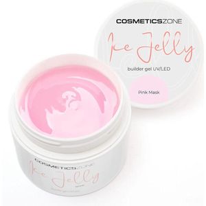 Cosmetics Zone ICE JELLY - Hypoallergene UV/LED Pink Mask 5ml. - Pink Master - Glanzend - Gel nagellak