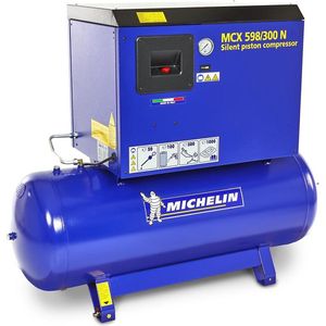 Michelin 5,5 PK 270 Liter Geluidgedempte Compressor MCX 598/300 N