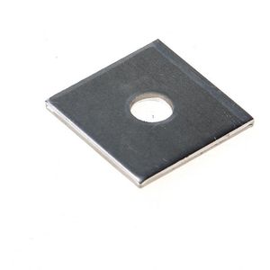 GB Volgplaat sendzimir verzinkt m12 50 x 50 x 4mm 84423 (Prijs per 50 stuks)