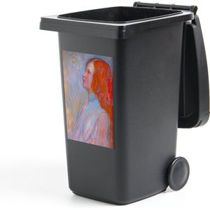 Container sticker Devotie - Piet Mondriaan - 40x60 cm - Kliko sticker