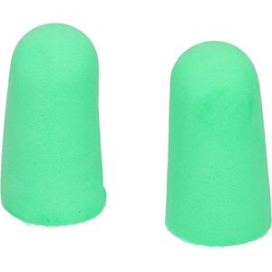 Oordoppen Kneedbaar 10 Stuks – 5 Setjes van 2 Earplugs in Stevig Bewaarbakje – Gehoor bescherming van Foam – Groen