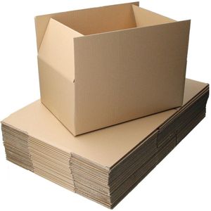 Banzaa Verzenddozen ‒ 37x24x15cm ‒ FSC Gerecycled karton 25 dozen