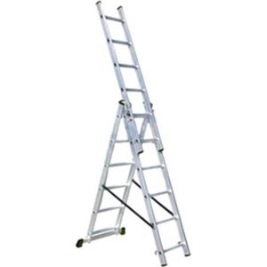 Itek Ladder Q0152-11A 3 delen 11 treden