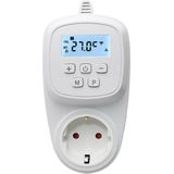 Quality Heating - QH-02TP - Programmeerbare Thermostaat - Plug-in - Wit