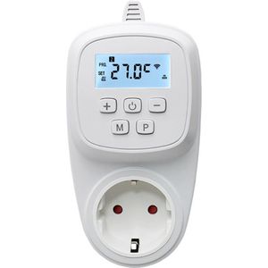 Thermostaat voor elektrische verwarming stop-contact plug-in programmeerbaar