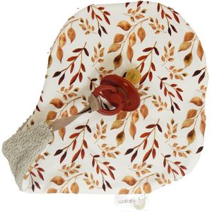 Wallabiezzz Speendoekje - Speenknuffel - Baby - Kraamcadeau - Cognac