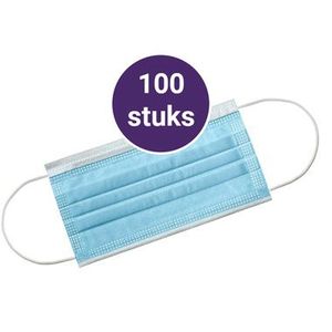 Sale Mondkapjes 3 ply 100 Stuks - surgical disposable facemask 3ply -