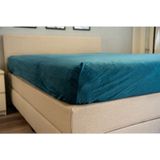 Hoeslaken - Wit - Katoen - 1-persoons