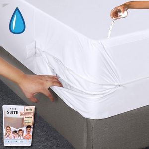 Premium matrasbeschermer, waterdicht 120x200cm hoeslaken, luxe, 3D-patroon, super absorberend, ademende matrashoes, waterdicht, matrasbescherming, hoeslakens, grijs