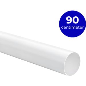 Kunststof ventilatiebuis rond Ø 100mm - Lengte 90 cm