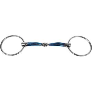 Trust Watertrens Sweet iron enkelgebroken geribbeld 16mm 11.5 | Onderlegtrensen bit paard