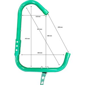 ATV 500.HSL10 Vluchtladder 10 meter - Brandladder