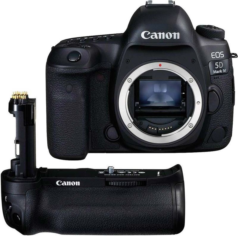 Canon - EOS 5D Mark IV - DSLR Body - Met BG-E20 Battery Grip