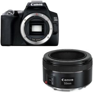 Canon EOS 250D zwart + 50mm F/1.8 STM