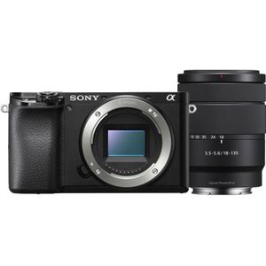 Sony - A6100 - Camera - Zwart - Inclusief 18-135mm Objectief