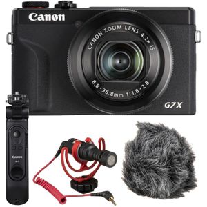 Canon - Powershot G7X Mark III - Compactcamera - Zwart - INSTA KIT