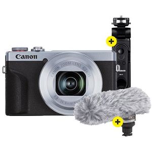 Canon PowerShot G7X Mark III Social Media Kit Zilver
