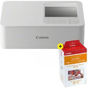 Canon - SELPHY CP1500 - Fotoprinter - Wit - Inclusief RP-108 Papier 10X15