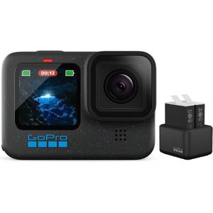 GoPro - HERO 12 - Actioncam - Zwart - 5.3K Video - Waterdicht tot 10 Meter