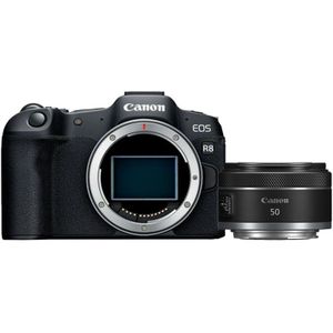Canon - EOS R8 - Systeemcamera - Full Frame - Inclusief RF 50mm F/1.8 STM