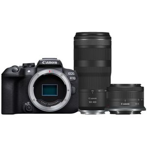 Canon EOS R10 - Systeemcamera - Inclusief RF-S 18-45mm F/4.5-6.3 IS STM en RF 100-400mm F/5.6-8 IS USM