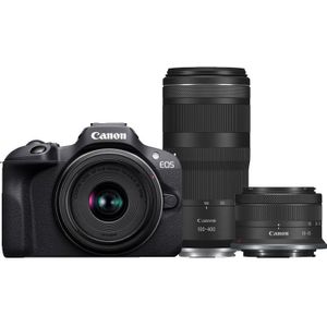 Canon EOS R100 + RF-S 18-45mm IS STM + RF 100-400mm F/5.6-8 IS USM