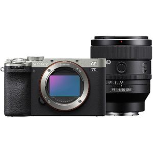 Sony - A7C II - Systeemcamera - Zilver - Inclusief 50mm F/1.4 GM