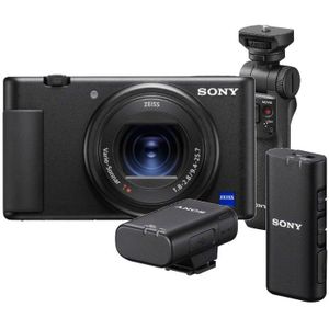 Sony - ZV-1 - Compact Camera - Inclusief Grip en Microfoon