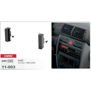 1-DIN AUDI A3 (8L) 1996-2000 inbouwpaneel Audiovolt 11-003