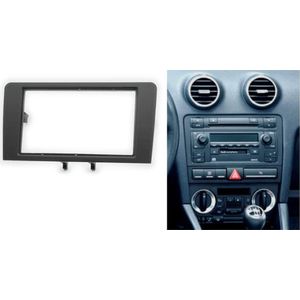 2-DIN AUDI A3 (8P / with Symphony OEM-Radio) 2003-2008; A3 (8P/8PA) 2008-2012 frame Audiovolt 11-450