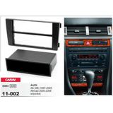 1-DIN AUDI A6 (4B) 1997-2005, Allroad 2000-2006 w/pocket inbouwpaneel Audiovolt 11-002