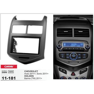 2-DIN CHEVROLET Aveo, Sonic 2011+ / HOLDEN Barina (TM) 2011+ inbouwpaneel Audiovolt 11-181