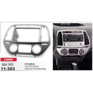 2-DIN HYUNDAI i-20 2012-2014 (Auto Air-Conditioning) afdeklijst / installatiekit Audiovolt 11-393