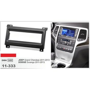 1-DIN JEEP Grand Cherokee 2011-2013 / DODGE Durango 2011-2013 afdeklijst / installatiekit Audiovolt 11-333