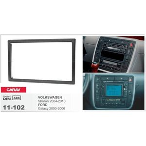 2-DIN VOLKSWAGEN Sharan 2004-2010 / FORD Galaxy 2000-2006 frame Audiovolt 11-102