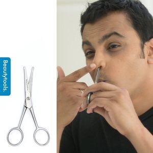 Beautytools Neusschaartje / Oorschaartje met Afgeronde punt voor veiligheid - Neustrimmer - 12 cm (NS-0867)