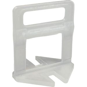Qerato Levelling Clips 2 mm Extra Lang 250 stuks- tegeldikte 11-20 mm