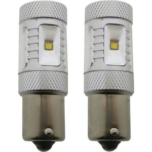 30w BA15s Canbus LED knipperlicht - wit